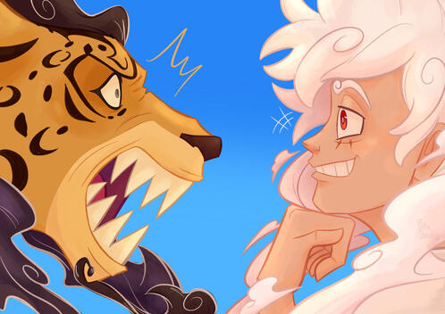 Luffy VS Lucci Luffy VS Lucci